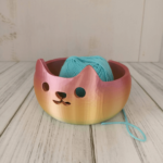 Cuenco para ovillos Gato 3D